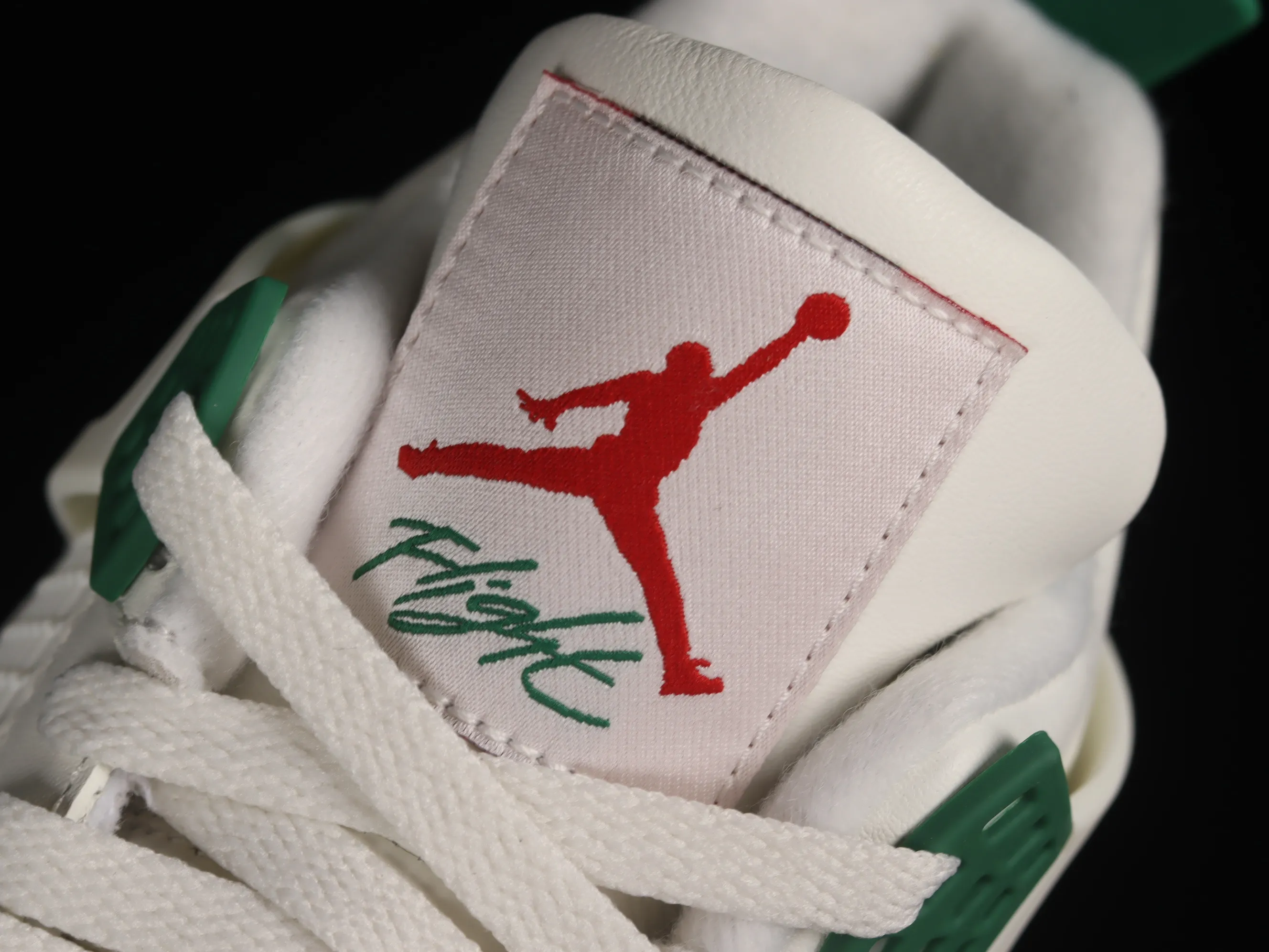 All categories Air Jordan Jordan series basketball shoes Air Jordan 4 LW version Nk SB x Air Jordan 4 "Pine Green" AJ4 Joe 4 joint white green DR5415-103